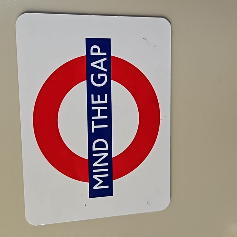 **SALE** Mind the Gap Magnet
